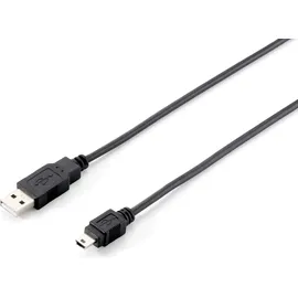 Equip USB-A auf Mini USB B 1,8 m Schwarz