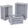 Mendler Holzkiste 3er Set grau