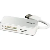 deltaco UCR-147 - Card reader (MS PRO, MS PRO Duo, TransFlash, SDHC, microSDHC) USB 3.0