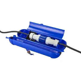 PRO PLUS ProPlus Sicherheitsbox für CEE-Stecker und Kupplung, blau