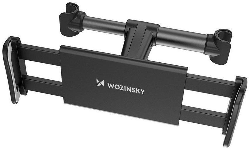 Wozinsky 2-in-1-Handyhalterung für die Kopfstütze KFZ-Halterung schwarz Smartphone-Halterung schwarz
