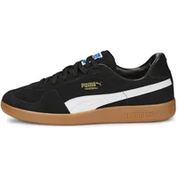 Puma Handball Indoor Court Shoe, Black White Gum, 44