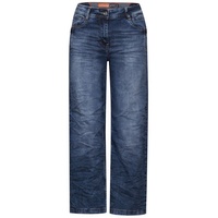 Cecil Loose-fit-Jeans »Style Neele«, mit weitem Bein, blau