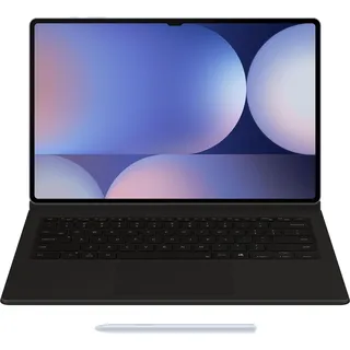 Samsung S10 Ultra Book Cover mit AI-Tastatur schwarz