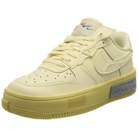 Nike Air Force 1 Fontanka Sneaker, Coconut Milk/Coconut Milk-Lemon WASH, 38.5 EU