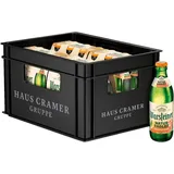 Warsteiner Naturradler Grapefruit Flaschenbier 100% natürlich, MEHRWEG im Kasten, Natur Radler Biermischgetränk, 24er Kiste (24 x 0.33 l)