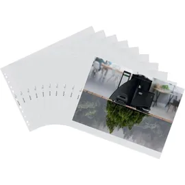 Leitz Prospekthüllen recycle 4019 DIN A3 quer transparent genarbt 0,10 mm, 25 Stück