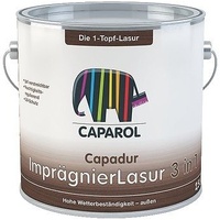 Caparol Capadur ImprägnierLasur 3 in 1 gegen Fäulniss und Bläue Größe 2,5 LTR, Farbe eiche hell
