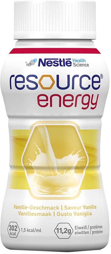 Resource® Energy Vanille Flüssigkeit 4x200 ml 4x200 ml Flüssigkeit