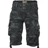 Alpha Industries Jet Shorts - Dunkelgrün,Dunkelgrau,Schwarz - 36