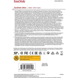 SanDisk Ultra SDXC Speicherkarte 128 GB