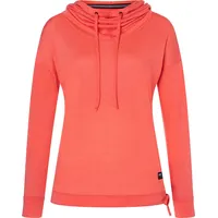 Super Natural Damen Funnel Hoodie rosa