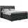 MKS Boxspringbett 160 x 200 cm H3 Dunkelgrau