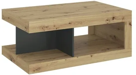 Wójcik Couchtisch Luci Holzoptik Braun Eiche