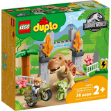 LEGO Duplo Ausbruch des T. rex und Triceratops 10939