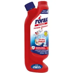 rorax Rohrfrei Power-Granulat Rohrreiniger, gebrauchsfertig, Rohrreiniger zur beseitigung von Rohrverstopfungen, 600 g - Flasche