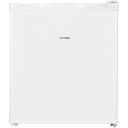 homeX Gefrierschrank FM1015-W, 51 cm hoch, 44 cm breit, Mini-Gefrierschrank, Gefrierbox, 33 L Nutzinhalt, klein, weiß weiß