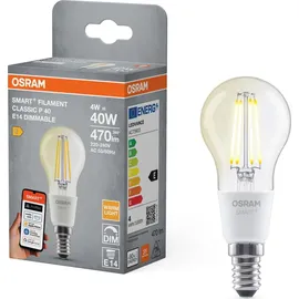Osram SMART+ Matter Leuchtmittel E14 4 W warmweiß