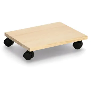 Zeller 13328 Rollbrett f. Allzweckkiste, Kiefer/Kunststoff