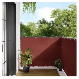 vidaXL Balkonverkleidung 120 x 800 cm Terrakotta Polyester