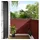 vidaXL Balkonverkleidung 120 x 800 cm Terrakotta Polyester