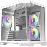 darkFlash FT350 Computergehäuse + 5 aRGB-Lüfter Weiß