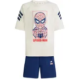adidas Unisex Kids Marvel Spider-Man Sport Set off white/dark blue, 5-6 Years