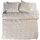 Yellow Nova Rautenmuster Beige 135 x 200 cm + 2 x 80 x 80 cm