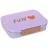 Lässig Brotdose Kinder - Bento Lunchbox Little Gang Heart, lilac