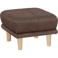Fußhocker TRENDMANUFAKTUR "Cecilia", braun, B:66cm H:44cm T:66cm, Hocker