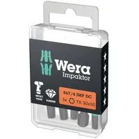 WERA 867/4 IMP DC Impaktor Torx Bit T30x50mm, 1er-Pack