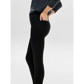 Only Royal High Waist Skinny Jeans in Schwarz-M-L32
