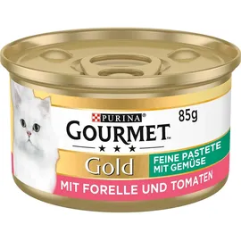 Purina Gourmet Gold Feine Pastete Forelle & Tomaten 24 x 85 g