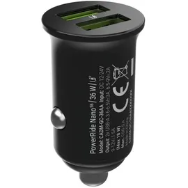 Green Cell Powerride Nano36 Autoladegerät - schwarz