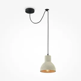 Maytoni Broni 1-flg. 16 cm rund schwarz Beton