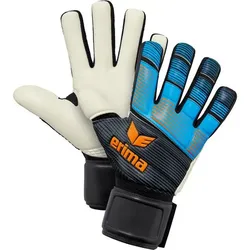 ERIMA Equipment - Torwarthandschuhe Skinator, Curacao/Neon Orange/Schwarz, 11,5