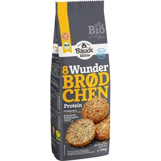 Bauckhof Bauck Mühle Wunderbrödchen Protein bio