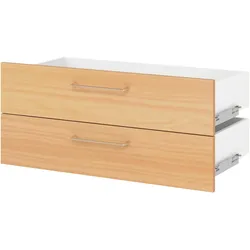 Hammerbacher-Schubladen für 80 cm breite Schränke, 1 OH, BS, Buche-V918S2/6/BS