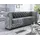 s-style möbel Harwell Sofa 3-Sitzer Chesterfield-Sofa für Wohnzimmer Lounge Couch mit verchromten Füßen Möbel Freistehende Polster Sofas & Couches Couchgarnitur Hellgrau 203 x 86 x 72 cm