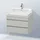 Duravit Waschtischunterschrank 2 Auszüge 70 x 51,2 x 54,8 cm Grau Matt