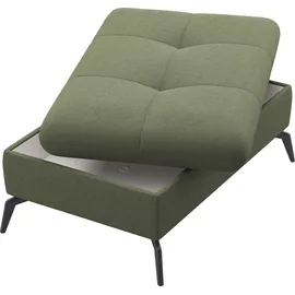 sit&more Polsterhocker SIT & MORE "Amica", grün (olive), B:102cm H:47cm T:69cm, 95% Polyester, 5% Polyamid, Hocker, Polsterhocker, mit Stauraum