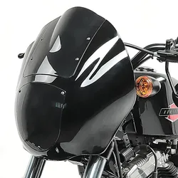 Lampenmaske passend für Harley Davidson Dyna / Sportster  Lichtmaske Craftride Q1 dunkel