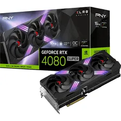 PNY GeForce RTX 4080 SUPER 16GB XLR8 Verto OC - 16GB GDDR6X, 1x HDMI, 3x DP