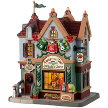 Lemax 35061 Caddington Village Lighted Building: Over The Top Sweater Shop