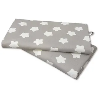 Puckdaddy GmbH Betthimmel Vorhang-Set Finja (146x298cm) mit Sterne-Muster