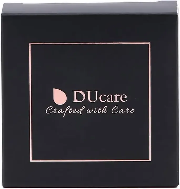DUcare Make-up-Pinsel-Reinigungsset mit festem Seifenreiniger und Silikonpad – entfernt Make-up-Rückstände von Schwämmchen und Pinseln, Reise-Set für den täglichen Gebrauch (Kokosöl)