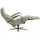 Hukla Relaxsessel Nick Leder 76 x 108 x 86 cm Beige elektrisch