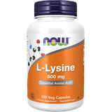 NOW Foods L-Lysine 500 mg Kapseln 100 St.