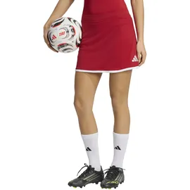 adidas Skort Rock Damen Bedruckt Rot/Weiß XS