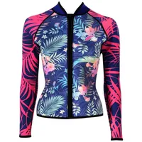 F2 Damen Neopren Oberteil Tropical Jacke Lang 2,5 mm